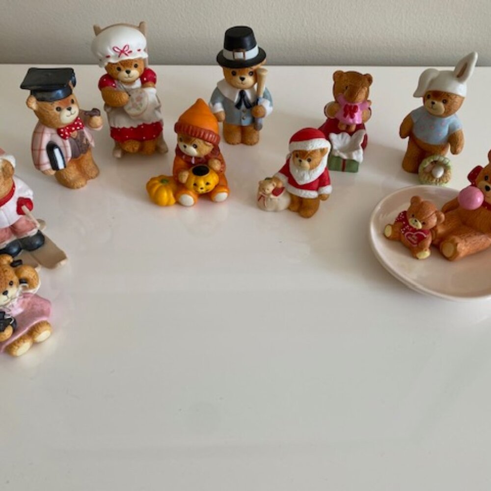 enesco Lucy & Me 10 total plus a lil bear